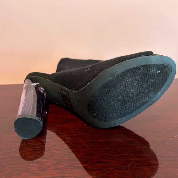 Cape Robbin Block Heel Open Toe Shoes Size 6.5 - Picture 11 of 11